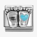NOM BLU ROUNDED FEET SILV SH. - SYMBOLS