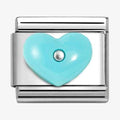 NOM TUR HEART - SILV SH - STONE SYMBOLS