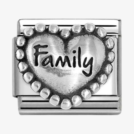 NOM HEART FAMILY SILV SH. - OXID SYMBOLS