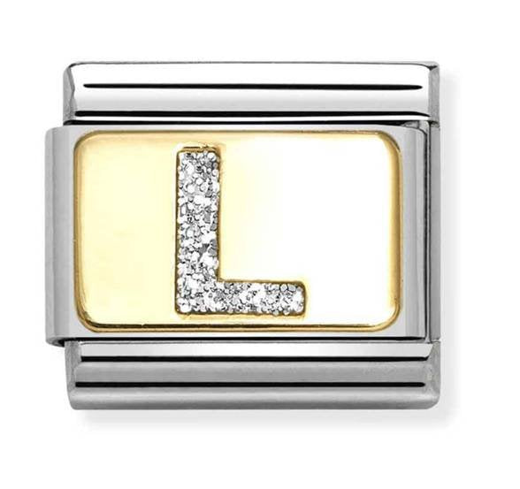 NOM L LETTER - GLITTER LETTER