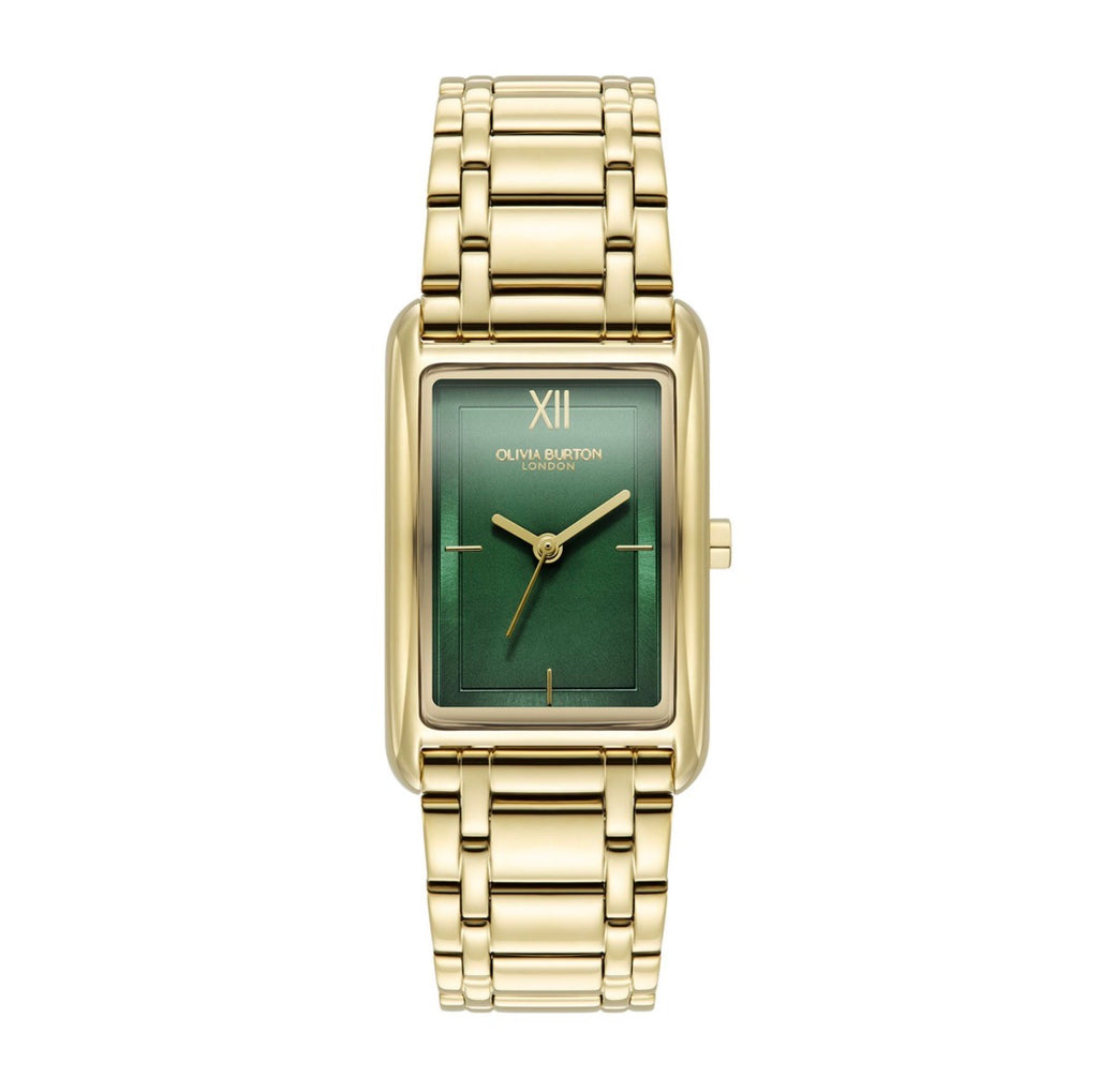 LDS GP OLIVIA B RECT TANK GRN 23MM DL BW