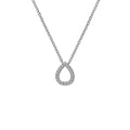 SILV TEARDROP PENDANT HOT DIAMONDS MICRO B