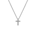 SILV CROSS PENDANT HOT DIAMONDS MICRO B