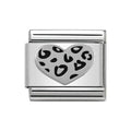 NOM LEOPARD HEART SILV SHINE - OXID SYMBOLS