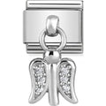 NOM CZ ANGEL DANGLE - CHARMS
