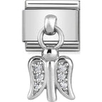 NOM CZ ANGEL DANGLE - CHARMS