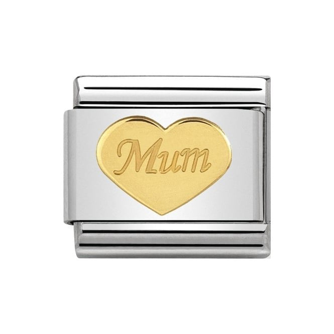NOM HEART MUM GOLD - SYMBOLS