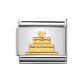 NOM TIERED CAKE GOLD - SYMBOLS