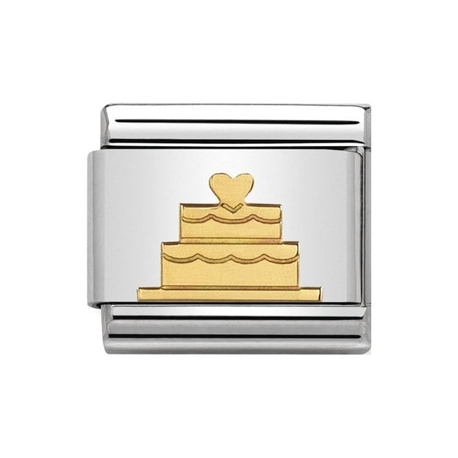 NOM TIERED CAKE GOLD - SYMBOLS