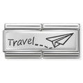 330710/09 NOM TRAVEL SIL - DOUBLE ENGRAVED