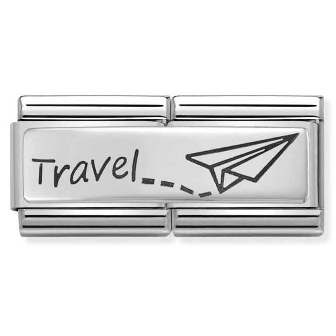 330710/09 NOM TRAVEL SIL - DOUBLE ENGRAVED