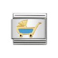 NOM BLUE BABY CARRIAGE - DAILY LIFE