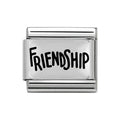 NOM FRIENDSHIP - OXIDISED PLATE