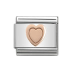 NOM ROSE GOLD HEART