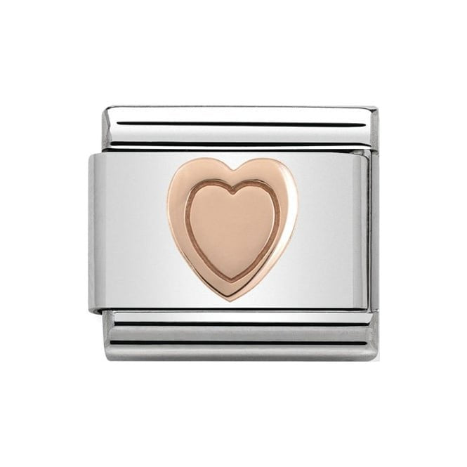 NOM ROSE GOLD HEART