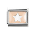 NOM ROSE GOLD PLATE STAR