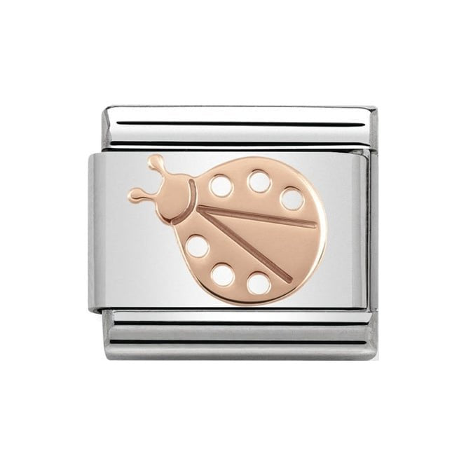 NOM ROSE GOLD LADYBIRD BUG