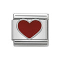 NOM ENAMEL RED HEART