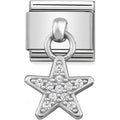 NOM CZ STAR DANGLE - CHARMS