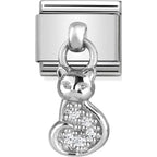 NOM CZ CAT DANGLE - CHARMS