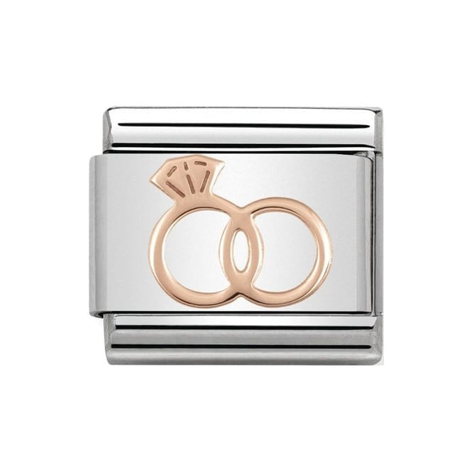 NOM ROSE GOLD WEDDING RINGS