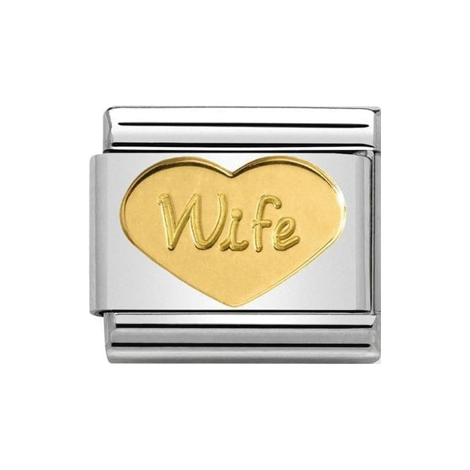 NOM HEART WIFE GOLD - SYMBOLS