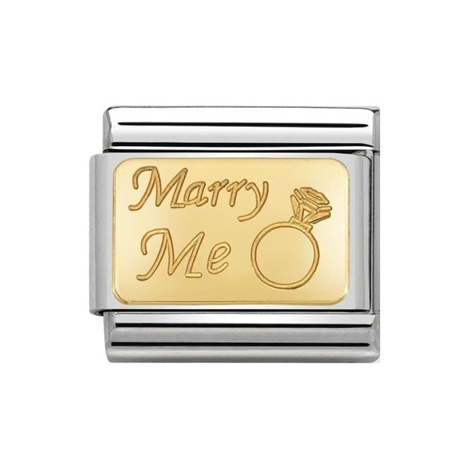 NOM MARRY ME ENGRAVED SIGNS