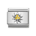 NOM SUN YELLOW MULTI CZ SILV SHINE