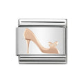 NOM ROSE GOLD HIGH HEEL SHOE