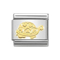 NOM TURTLE WITH HEARTS GOLD - SYMBOLS