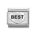 NOM SILV SHINE - BEST - (BEST FRIENDS) HEART