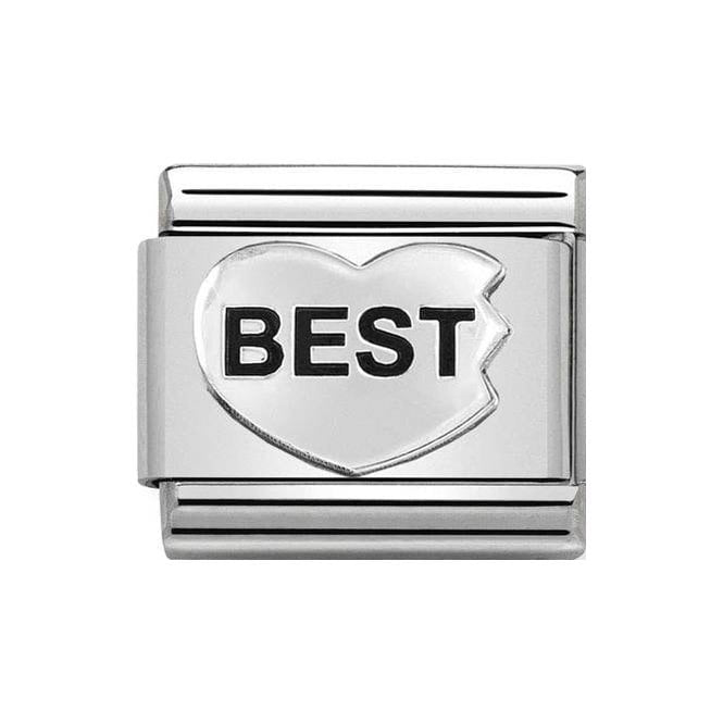 NOM SILV SHINE - BEST - (BEST FRIENDS) HEART