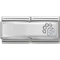 NOM CZ DOUBLE CZ PAW PRINT - DOUBLE