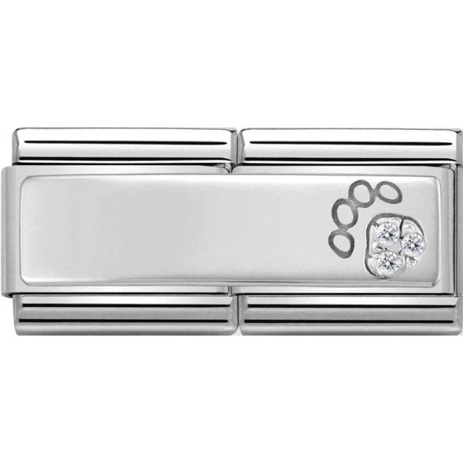 NOM CZ DOUBLE CZ PAW PRINT - DOUBLE