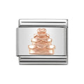 NOM ROSE GOLD TIERED CAKE RELIEF SYMBOLS