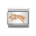 NOM ROSE GOLD CZ SHOOTING STAR