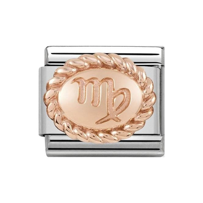 NOM ROSE GOLD VIRGO ZODIAC