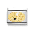 NOM BLK TAO SUN & MOON ENAMEL - SYMBOLS