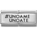 NOM DOUBLE ENGRAVED #UNOAME UNOATE