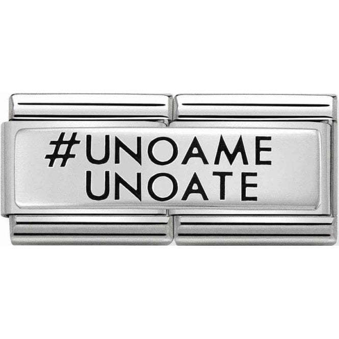 NOM DOUBLE ENGRAVED #UNOAME UNOATE