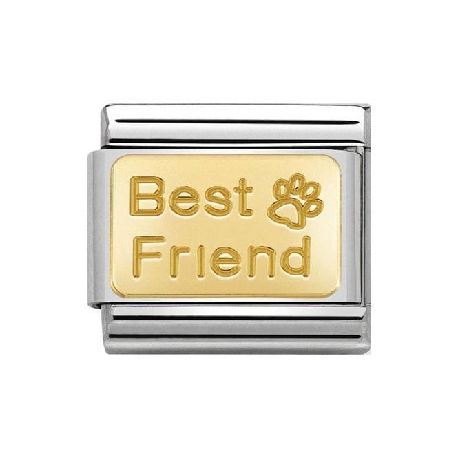 NOM BEST FRIEND PAW ENGRAVED SIGNS