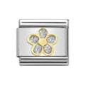NOM FLOWER SILVER - GLITTER SYMBOLS