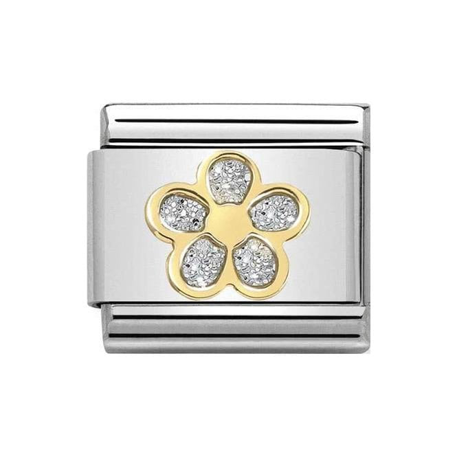 NOM FLOWER SILVER - GLITTER SYMBOLS