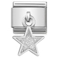 GLITTER STAR DANGLE CHARM