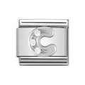 330301/03 NOM C LETTER CZ SILV SHINE