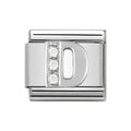 330301/04 NOM D LETTER CZ SILV SHINE