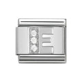 330301/05 NOM E LETTER CZ SILV SHINE