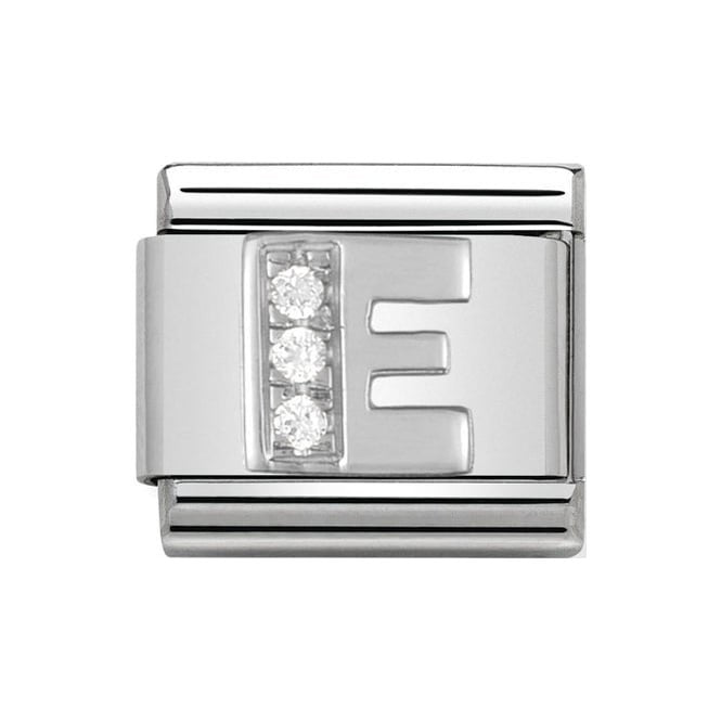 330301/05 NOM E LETTER CZ SILV SHINE