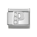 NOM P LETTER CZ SILV SHINE