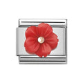 NOM ROSE GOLD FLOWER IN RED MOP